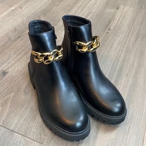 Combat boots by Nicole Miller